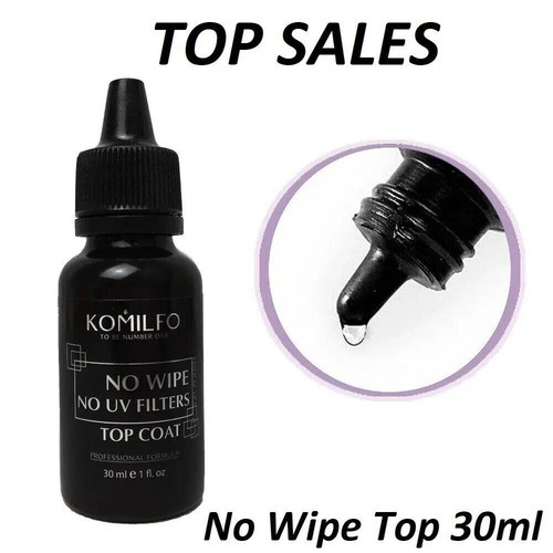 Komilfo top coat wipe 30ml - top,
