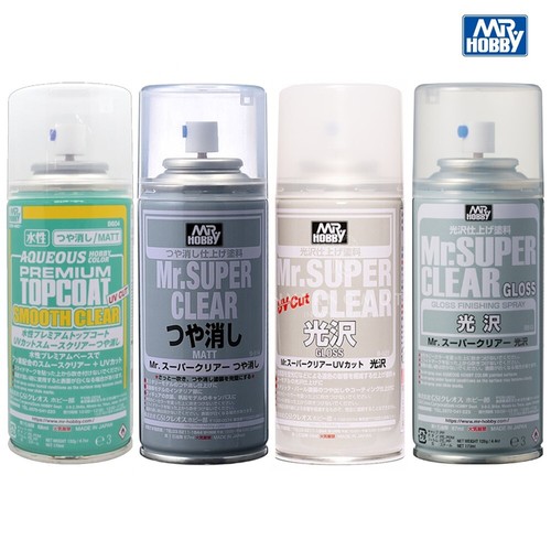 Hobby spray top coat - mr,
